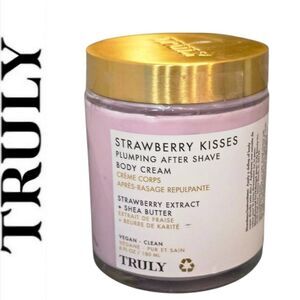 TRULY Strawberry Kisses Plumping After Shave Body Cream